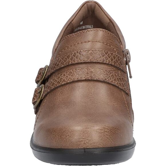 Easy Street Women Taupe Vegan Leather Stroll Ornamented Ankle Boots Size 7M - Picture 6 of 6